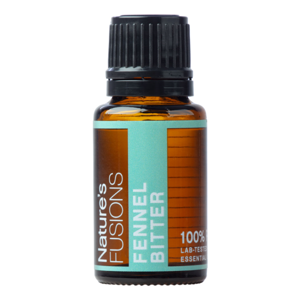 fennel bitter essential oil bottle 15 ml