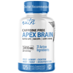 Nutri Apex Brain Caffeine Free 3410 mg – 125 Count