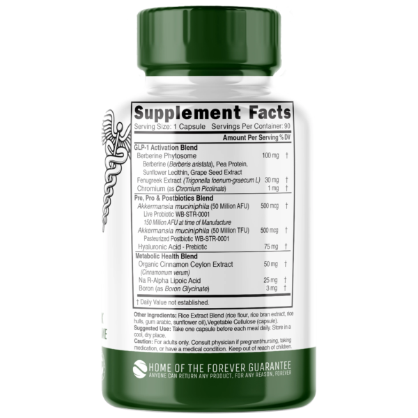 Nutri GLP-1 Complex 325 mg – 90 Count