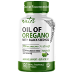 Nutri Oil of Oregano 500 mg (250 mg) Softgel – 120 Count