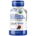 Nutri Blueberry & Pomegranate Organic 1300 mg – 60 Count