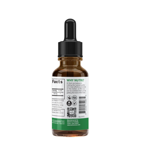 Nutri Chlorophyll Drops (Pure Sodium Copper Chlorophyllin) 100 mg – 2 oz