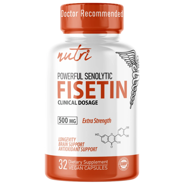 Nutri Fisetin 500 mg – 32 Count