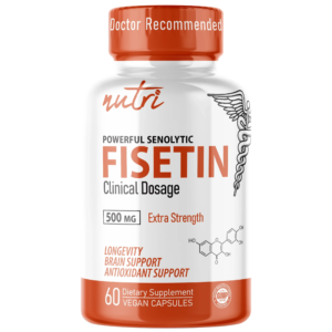 Nutri Fisetin 500 mg – 60 Count