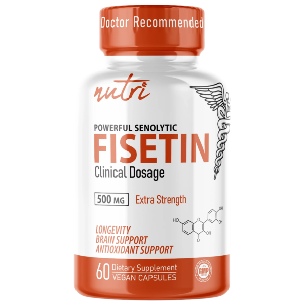Nutri Fisetin 500 mg – 60 Count