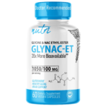 Nutri GlyNACET 100 mg 1050/100 mg – 60 Count