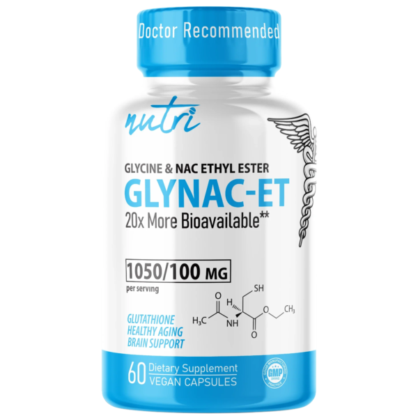 Nutri GlyNACET 100 mg 1050/100 mg – 60 Count