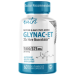 Nutri GlyNACET 375 mg Extra Strength 1800/375 mg – 60 Count