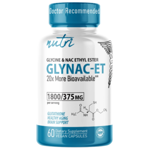 Nutri GlyNACET 375 mg Extra Strength 1800/375 mg – 60 Count