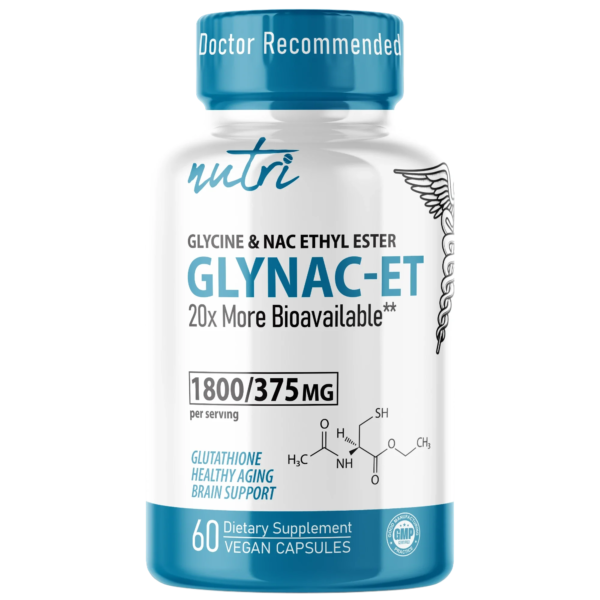 Nutri GlyNACET 375 mg Extra Strength 1800/375 mg – 60 Count