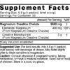 Nutri Magnesium Creatine 400 mg / 5 g Unflavored Powder – 165 g Tub