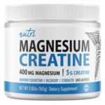 Nutri Magnesium Creatine 400 mg / 5 g Unflavored Powder – 165 g Tub