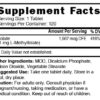 Nutri Methylfolate (5-MTHF) 1 mg – 120 Count