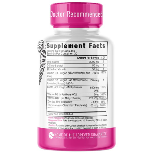 Nutri Myo & D-Chiro Inositol Plus Complex 2050 mg – 90 Count