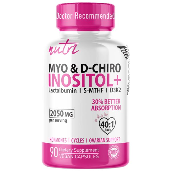 Nutri Myo & D-Chiro Inositol Plus Complex 2050 mg – 90 Count