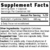 Nutri NAC (N-Acetyl L-Cysteine) 600 mg – 60 Count