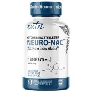 Nutri Neuro-NAC 375 mg Extra Strength 1800/375 mg – 60 Count