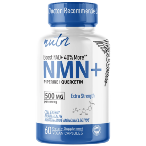 Nutri NMN 500 mg Extra Strength (Nicotinamide Mononucleotide) – 60 Count