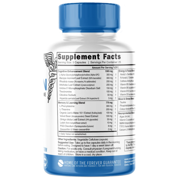 Nutri Apex Brain 3500 mg – 125 Count