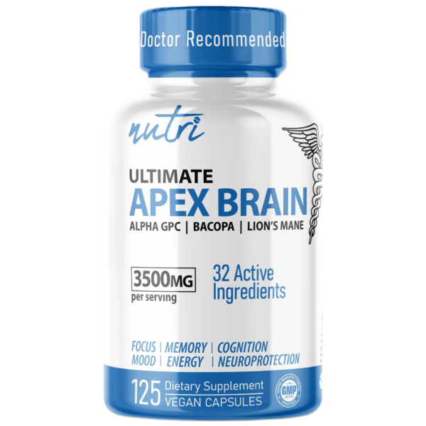 Nutri Apex Brain 3500 mg – 125 Count