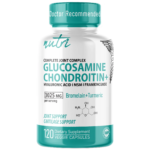 Nutri Glucosamine Chondroitin Complete Joint Complex w/ MSM+ 3025 mg – 120 Count
