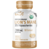 Nutri Lion’s Mane Extract 1900 mg – 120 Count – Organic