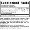 Nutri Lion’s Mane Extract 1900 mg – 120 Count – Organic