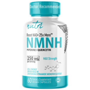 Nutri NMNH 250 mg Max Strength (Dihydronicotinamide Mononucleotide) – 60 Count