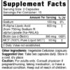 Nutri R Lipoic Acid+ R-ALA (Stabilized Na-RALA with Biotin) 600 mg – 30 Count