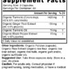 Nutri Turmeric Curcumin+ with Ginger, Piperine & Turmeric Oil 1350 mg – 90 Count – Organic