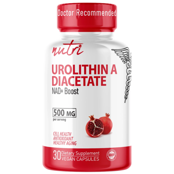 Nutri Urolithin A (3,8 Diacetate) 500 mg – 30 Count