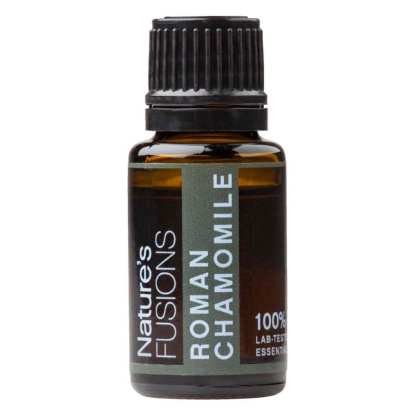 Roman Chamomile Essential Oil - front label