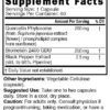 Nutri Quercetin+ (Quercetin Phytosome + Bromelain with Piperine) 500 mg – 60 Count